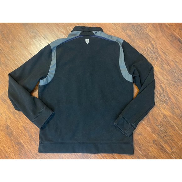 Puma Scuderia Ferrari Mens Full Zip Jacket Zip Pockets Black Size Large - Picture 2 of 9